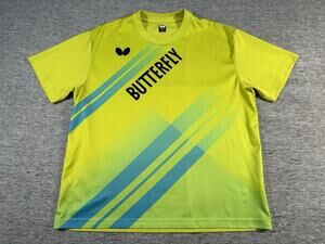Butterfly Table Tennis Shirt Mens Extra Large Short Sleeve Performance Jersey
